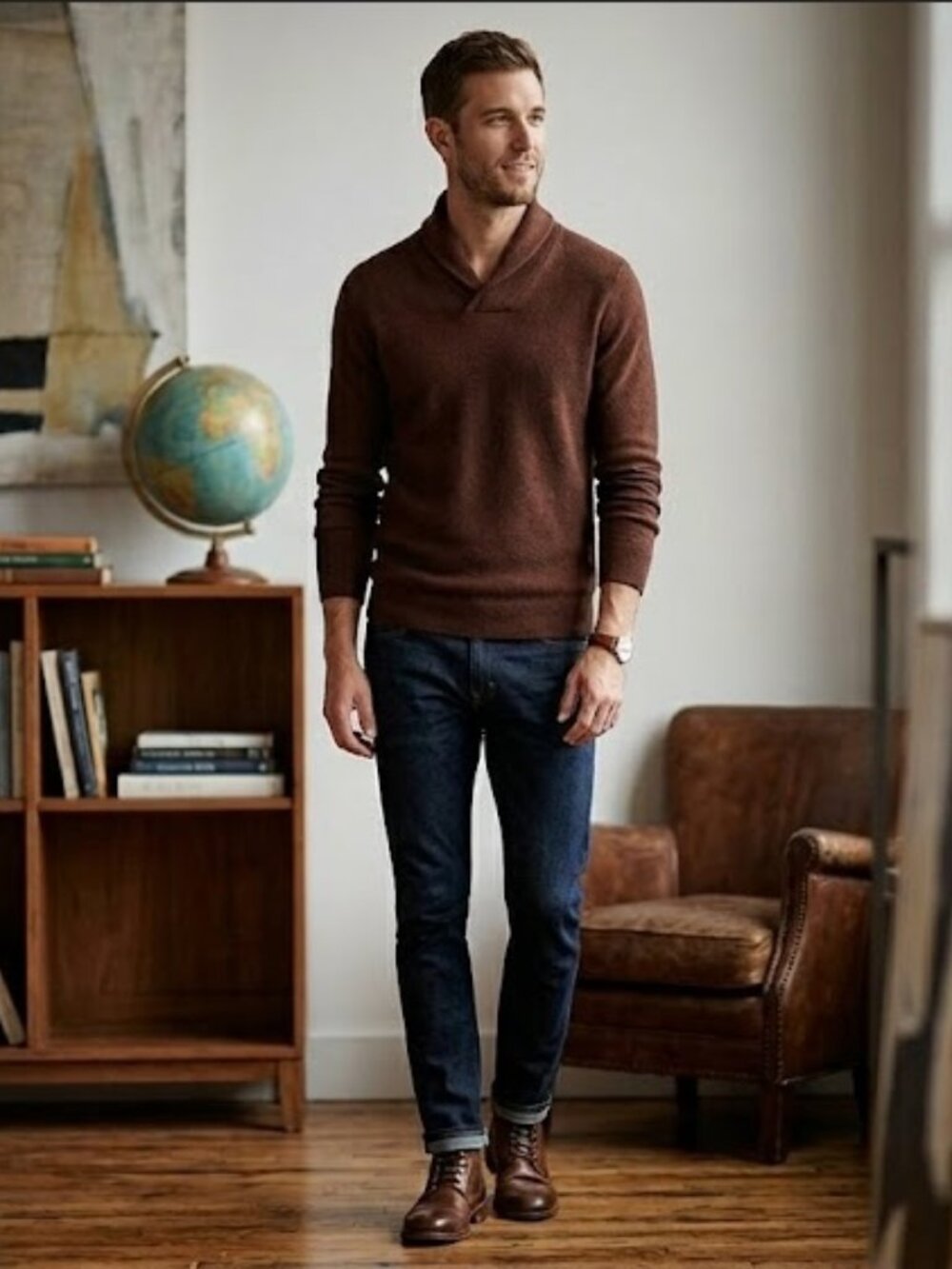 J Crew Shall-collar Cashmere Pullover Sweater - Picture 2 of 6
